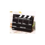 Dream Plus Sinema Klaket Tasarımlı 20 Yapraklı Fotoğraf Albümü Anı Defteri Yazı Kalemi Ve Yapıştırıcı Hediyeli