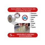 Dream Plus Süper Güçlü Su Sızdırmaz Çamur Bant 5mt X 5cm Tamir Çatlak Boru Bandı. Çatı Izolasyon Bandı 5mx5cm