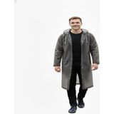 Dream Plus Unisex Eva Kumaş Su Rüzgar Geçirmez Yağmurluk - Standart - Gri
