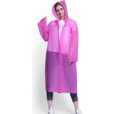 Dream Plus Unisex Eva Kumaş Su Rüzgar Geçirmez Yağmurluk - Standart - Pembe