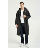 Dream Plus Unisex Su Geçirmez Eva Kumaş Yağmurluk Siyah Dream Plus - Standart