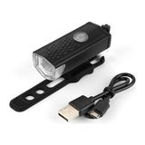 Dream Plus USB Şarjlı Siyah Bisiklet Ön Işığı Su Geçirmez Aydınlatıcı Lamba Kolay Kavrama Özelliği
