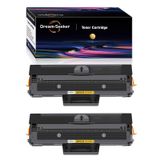 Dream-seeker Samsung M2020W M2070 M2022 M2070fw M2070W M2070W M2070W M2022W M2022W M2071 M2070F SL-M2026 SL-M2077 M2078FW M2078F için Samsung 111S MLT-D111S Toner Kartuşlarıyla Uyumlu (2 Siyah)