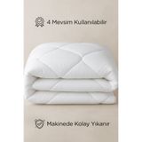 Dream Time Çift Kişilik Micro 4 Mevsim Yıkanabilir Yorgan 195x215cm | Anti-Alerjik Mikrofiber Yorgan