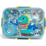 Dream Vest Dino Çelik Beslenme Kabı Çok Renkli (E) - 1 Adet