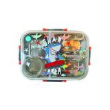 Dream Vest Köpek Balığı Çelik Beslenme Kabı Salata Kaplı
