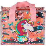 Dream Vest Şeffaf Hologram Unicorn El Çantası