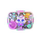 Dream Vest Süslü Kedi Çelik Beslenme Kabı Salata Kaplı
