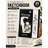 Dreamart Galeri Çizim Defteri Sketch Book A/5, Eskiz Defteri (14.8 X 21)
