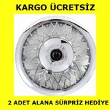 Dreamcar Spoke 16 Telli Krom Jant Kapağı