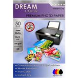 dreamcolor Brother Yazıcılar Için Fotoğraf Kağıdı Satin Mat 260 Gr 10x15 50 Yaprak