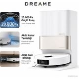 Dreame 20000PA Çekim Gücü Proleap Kendini Temizleyen Radar Kamerali Tam Otomatik Akıllı Robot Supurge - 61 - Beyaz