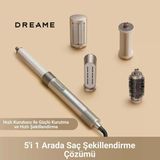 Dreame Airstyle Rls3l Gold Premium Saç Şekillendirici, 1300 W, Hava Üflemeli Başlıklar, Hacimli Fön
