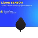 Dreame Bot L10S Robot Süpürge Lidar Sensör
