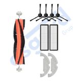 DREAME D10 PLUS – D10S PLUS – D10 PLUS GEN 2 UYUMLU 1 Ana Fırça 2 Yan Fırça 4 Filtre 2 Mop