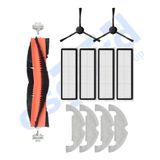 DREAME D10 PLUS – D10S PLUS – D10 PLUS GEN 2 UYUMLU 1 Ana Fırça 2 Yan Fırça 4 Filtre 4 Mop