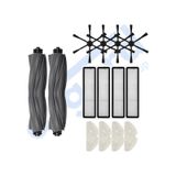 Dreame D10s, D10s Pro, D9 Max Gen 2 Uyumlu 2 Ana Fırça 4 Yan Fırça 4 Filtre 4 Mop Pkt-iasgf0000951