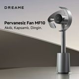 Dreame MF10 Pervanesiz Fan, 270° 3D Hava Akışı, Akıllı Sıcaklık Kontrolü, Sessiz Doğal Rüzgar, Uygulama ve Kumanda Kontrollü