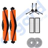 Dreame X20 MAX-X20 Pro Uyumlu 2 Ana Fırça 2 Yan Fırça 2 Filtre 2 Mop - 1 Adet
