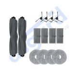 Dreame X40 MASTER-X40 ULTRA-L40 ULTRA UYUMLU 2 Ana Fırça 4 Yan Fırça 4 Filtre 4 Mop