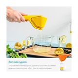 Dreamfarm Fluicer Katlanır Pratik 28CM Narenciye Sıkacağı, Turuncu - 1BW-Beyaz