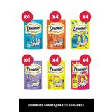 Dreamies Kedi Ödül Maması Karışık Paket 60 gr X16 Adet