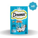 Dreamies Kedi Ödül Maması Somon 60 gr - (2 Adet)