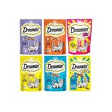 Dreamies Kedi Ödülü Seti, Sığır, Somon, Peynir, Tavuk, Somon Peynir, Ördek, 6 Adet