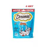 Dreamies Mega Somonlu Kedi Ödül Maması 180 Gr*6 Adet