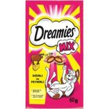 Dreamies Mix Biftekli ve Peynirli 6x60 gr Kedi Ödülü Maması