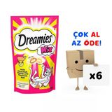 Dreamies Mix Sığır Etli Ve Peynirli Kedi Ödülü 60 Gr 6'Lı Paket