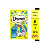 Dreamies Mix Somonlu Ve Peynirli Kedi Ödül Bisküvisi 60 G 6 Adet