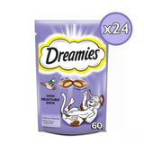 Dreamies Ördekli Yetişkin Kedi Ödül Maması 60 Gr 24 Adet