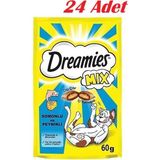 Dreamies Somonlu ve Peynirli Kedi Ödülü 24 x 60GR - 1