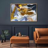 Dreamland Yağlı Boya Dokulu Tablo 50X70 Gold Çerçeveli