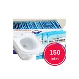 dreamplus hayalinin ötesinde 150 Adet Kullan At Klozet Örtüsü Klozet Poşeti Klozet Kapak Örtüsü Kağıdı