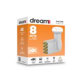 Dreamstar 4K OCTO SEKİZLİ LNB FULL HD 1080P