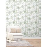 Dreamwall Çiçek Temalı Duvar Kağıdı -Isı ve Ses Yalıtımı Yırtılmaz - 150 x 100 cm - Bej