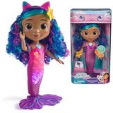 DreamWorks GABBY'S Dollhouse Film, Sing & Shine Mermaid Gabby, Işıklar ve Sesler ile Su Geçirmez Deniz Kızı Bebek, 3 Yaş ve Üzeri Kız ve Erkek Çocuk Oyuncakları