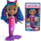 DreamWorks GABBY'S Dollhouse Film, Sing & Shine Mermaid Gabby, Işıklar ve Sesler ile Su Geçirmez Deniz Kızı Bebek, 3 Yaş ve Üzeri Kız ve Erkek Çocuk Oyuncakları