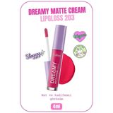 Dreamy Matte Cream Lipgloss Mat Görünümlü Dudak Parlatıcısı - 203 What A Cutie - Pembe