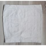 dreccex Unisex Straplez Büyük Beden Göbek Korsesi ,Toparlayıcı Bel Korse - 2XL - Antik Beyaz
