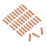 DRELD 30 Adet MIG Kaynak Temas Uçları 11-45 0,04 inç Lincoln/Magnum 100L & Tweco Mini #1 MIG Kaynak Tabancası için Yedek