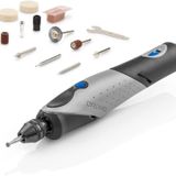 Dremel 2050 Stylo+ çok amaçlı alet 9 W set (15 aksesuar, değişken devir ayarı 22.000 devir/dakikaya kadar gravür ve diğer yaratıcı görevler için, cam, ahşap, deri, taş) karton ambalaj