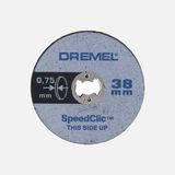 Dremel 38x0.75 mm Speed Click 5'li Kesme Diski
