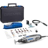 Dremel 4250 Döner Alet Seti, 175 W, 3 Ek Cihaz ve 45 Aksesuarlı Çok Amaçlı Alet Seti, Sabit Elektron - Siyah
