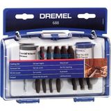 Dremel 68 Parça Kesme Seti-688 Kesici Diskler ve Özel Hazneler ile Pratik Kullanım