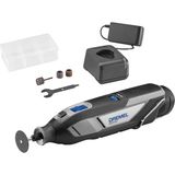 Dremel 8240 Akülü Çok Amaçlı El Motoru, 12V 2AH Lithium-Ion Akü, 5.000 35.000 Dev/dak, 5 Aksesuarlı - Siyah