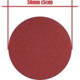 Dremel Için Cırtlı Disk Zımpara - 2000 Kum - Çap 50MM (4 Adet) - Mavi - Çap: 50mm / 4 Adet