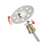 Dremel Speedclick 38 Mm Elmas Kesme Diski 1 Parça Sert Malzemeler İçin Hassas Kesim Aksesuarı